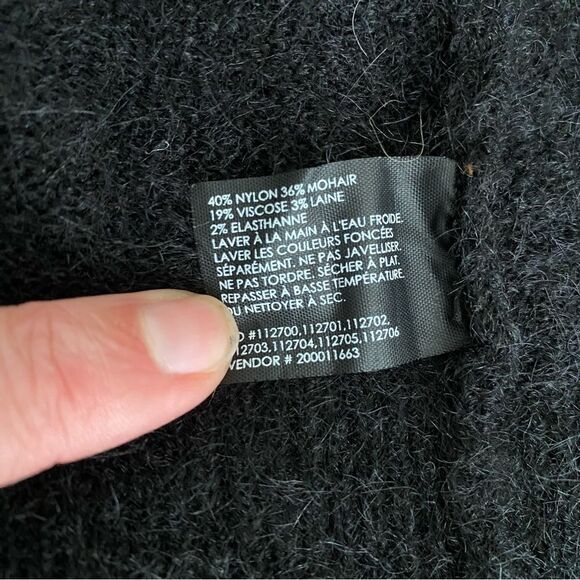 Club Monaco Mohair Wool Cardigan Sweater Oversized Large - Picture 4 of 4